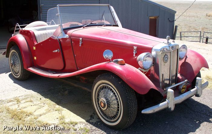 1982 MG TD