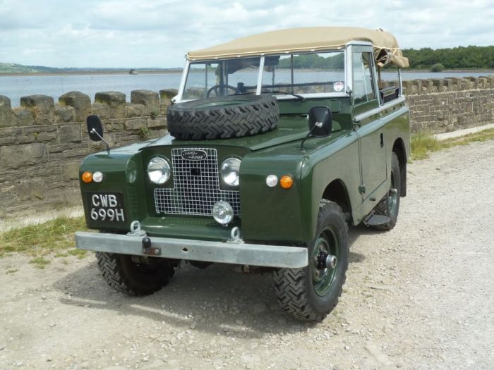 Rover series 1969 land iia sold soft top landrovercentre