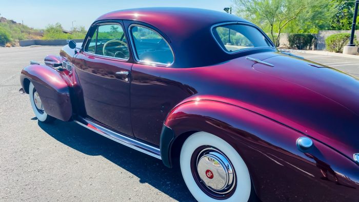 1940 cadillac coupe alamy series