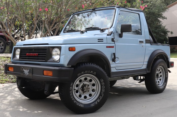 Suzuki samurai jx 1988