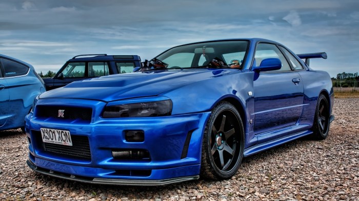 Skyline nissan 1999 gt gtr supercars