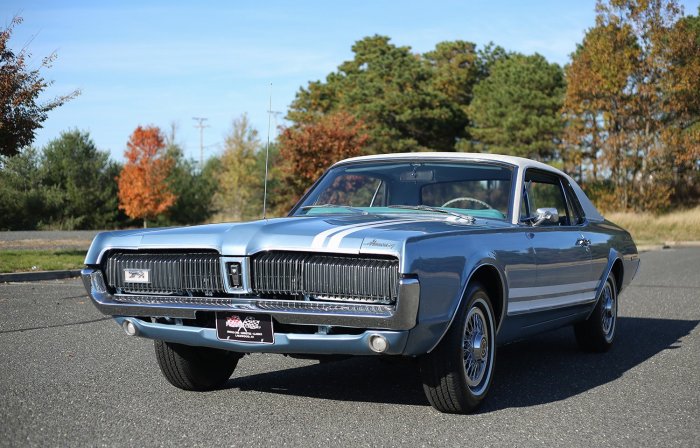 Cougar mercury 1967 diecast vitesse green frost lime car model