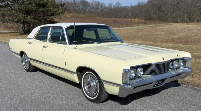 1968 mercury lane park convertible door