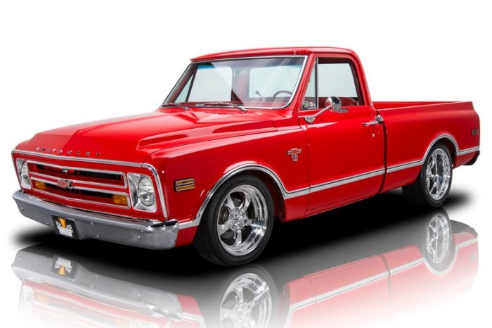 C10 truck 1968 pickup chevrolet sale trucks custom v8