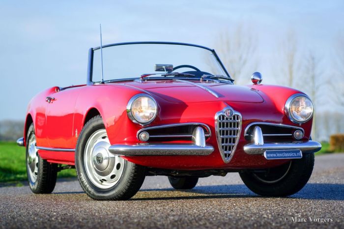 1958 Alfa Romeo Giulietta Spider: Italian Elegance on Four Wheels