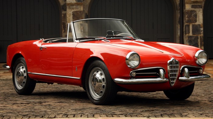 1958 Alfa Romeo Giulietta Spider