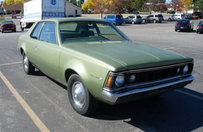 Hornet amc 1970 1972 american motors car sedan door classic javelin first green life valiant curbside rest curbsideclassic today day