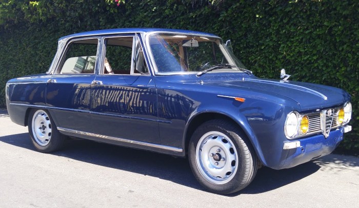 Alfa romeo giulia super 1967 modified sale bat