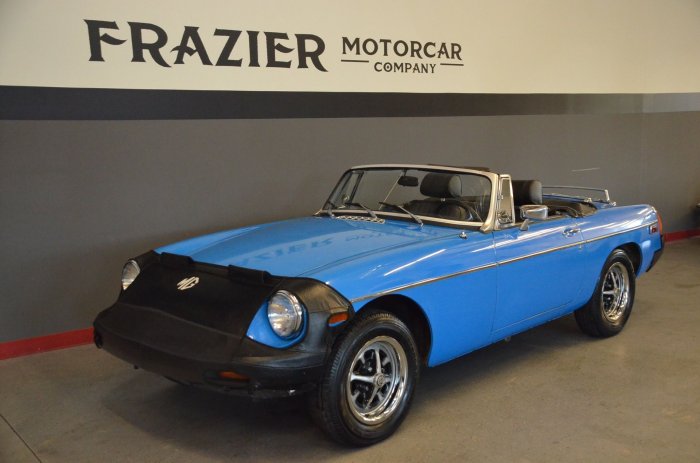 Mg 1978 roadster classic auto