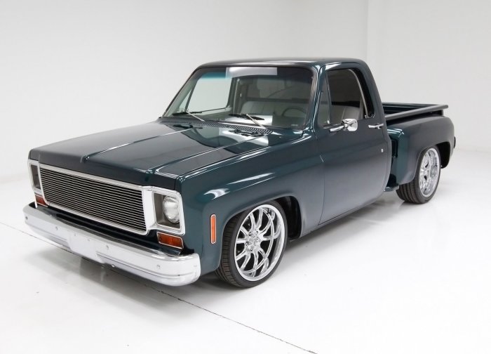 Trucks c10 silverado lowered gmc bagged visit