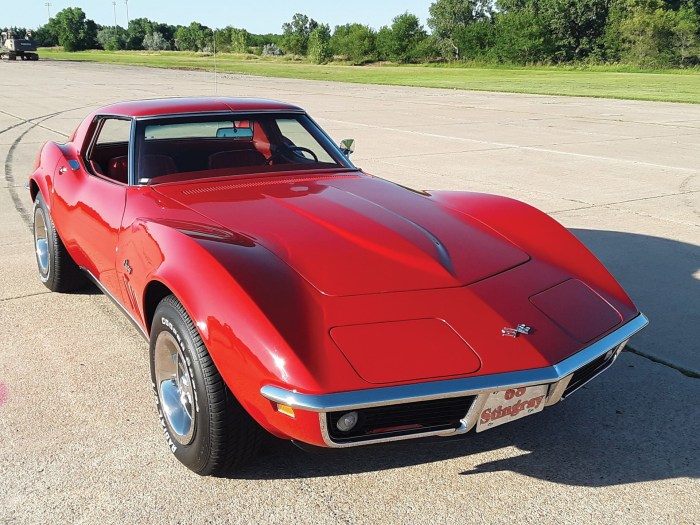 Corvette stingray 1968 427 chevrolet nickey coupe sold classic auburn