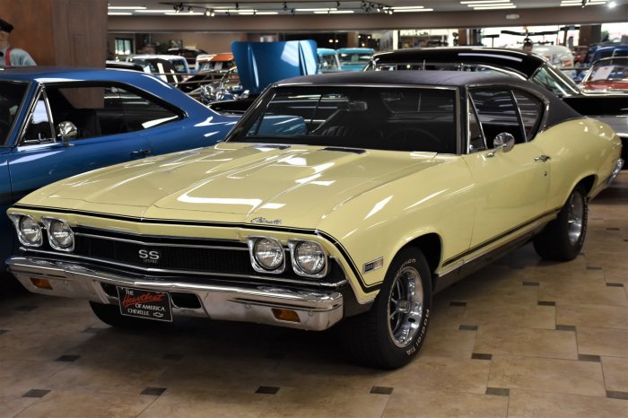 Chevelle 1968 ss chevrolet ps vanguard sale buckets restored console block speed true frame off big sales