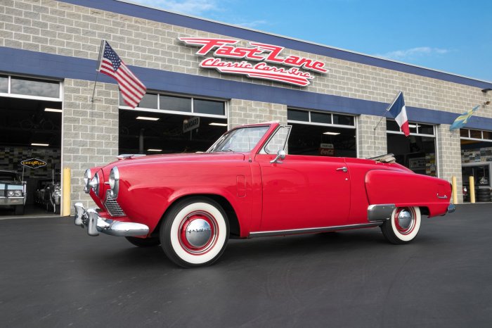 Champion studebaker 1951 cars convertible believed restoration 1409 miles since only sold