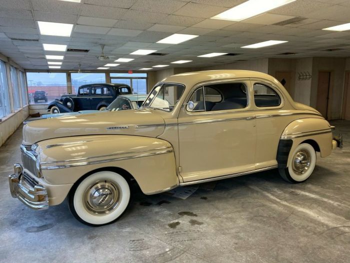 Mercury 1948 coupe rod sale 2dr resto driver cold street great car