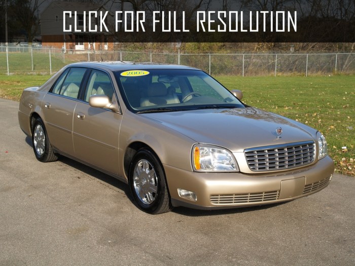 Cadillac deville 2005 sedan dts 6l auto autodetective rating price 2000 delight vin