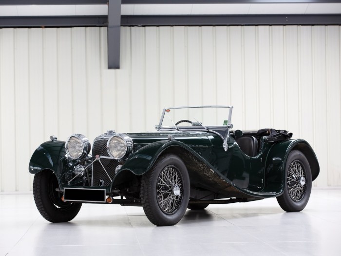 1937 jaguar roadster ss100 5l rwd ss series