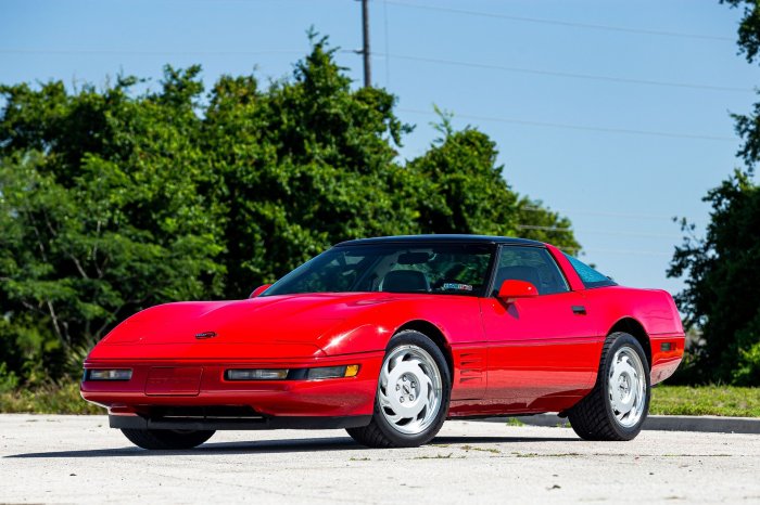 Corvette 1992 c4 chevy chevrolet