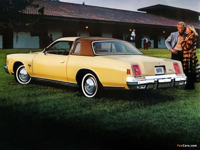 Chrysler cordoba 1978 mile survivor sale