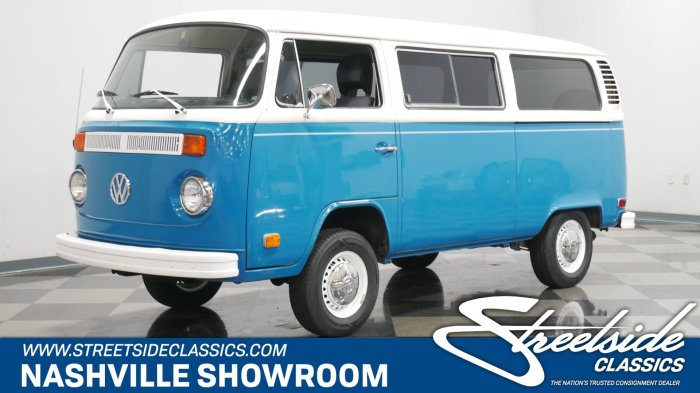 Bus 1979 volkswagen blue dealer pancake reef 2000cc believed german motor bay window orig last year streetside play video