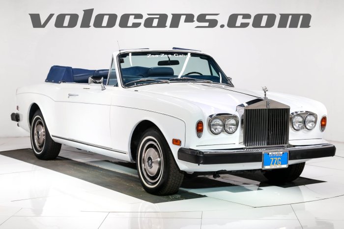 Royce 1979 rolls corniche