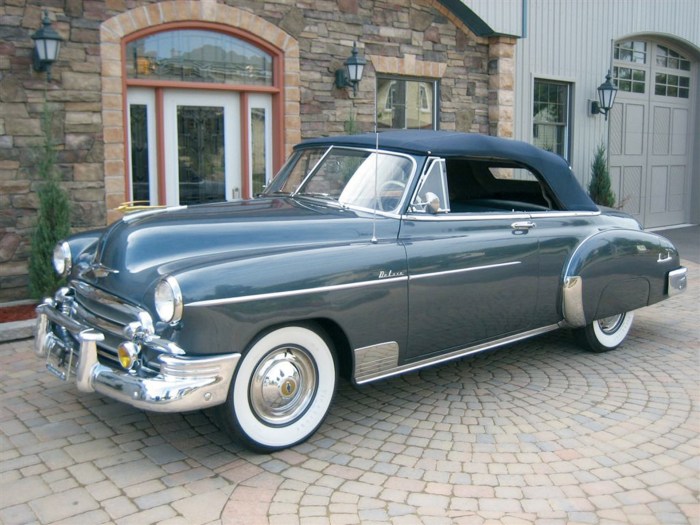 1950 Chevrolet Convertible: A Classic American Icon