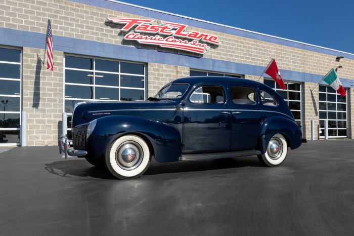 1940 Mercury Eight: A Classic American Automobile