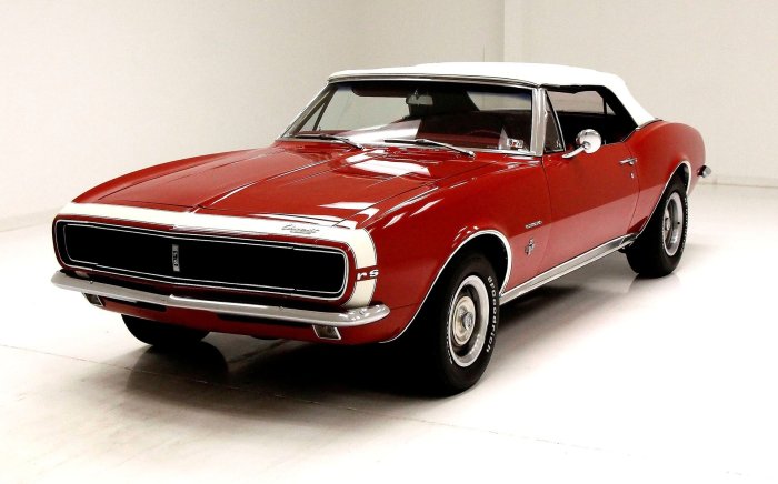 1967 Chevrolet Camaro RS: A Muscle Car Icon