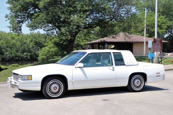 1989 deville cadillac actual