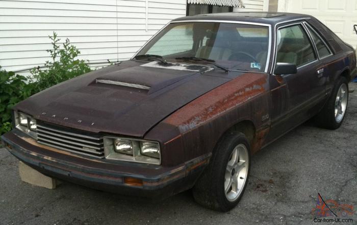 Mercury capri 1982 sunroof mileage