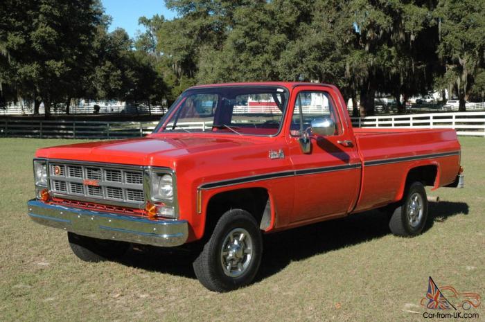 Gmc 1979 sierra classic diesel 1500 miles look truck