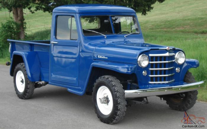 Willys pickup 1951 trucks