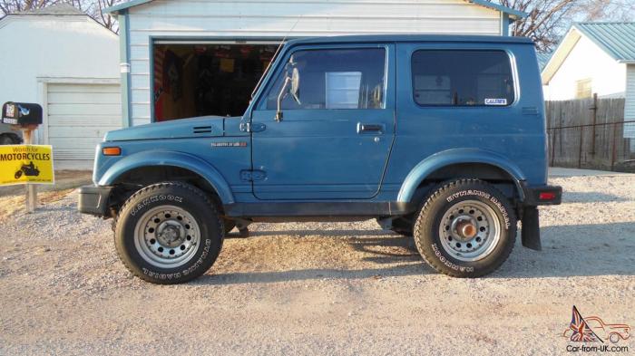 1986 Suzuki Samurai