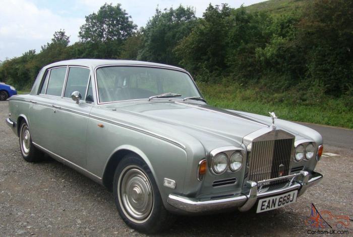 Rolls 1970 royce shadow silver sale car customer rating current