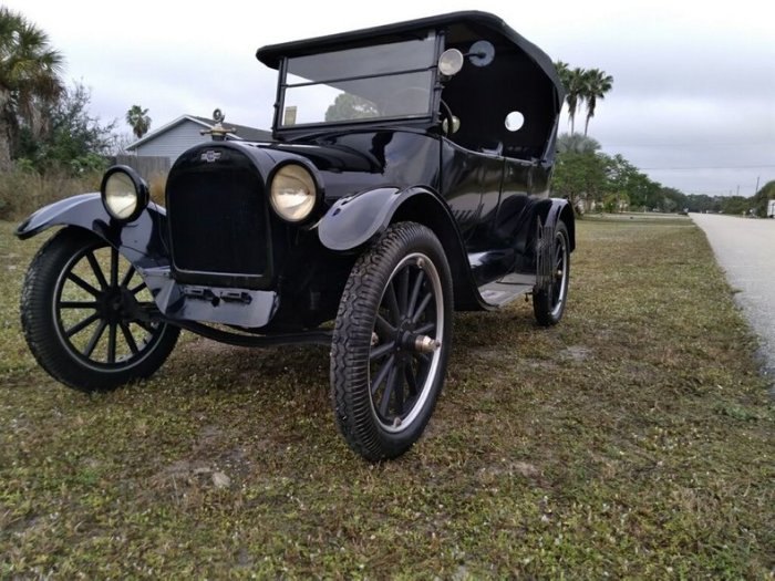 Chevrolet 1922 series information car