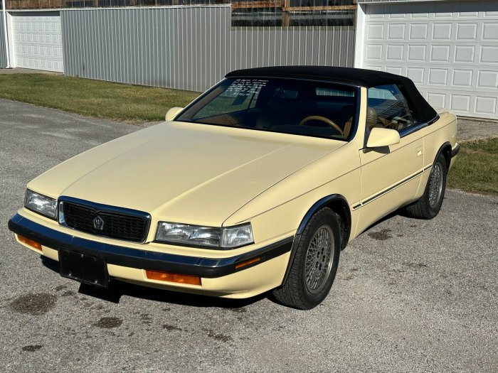 1989 Chrysler TC By Maserati