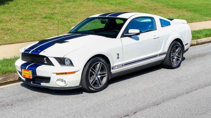 2009 mustang shelby gt500 ford sale miles