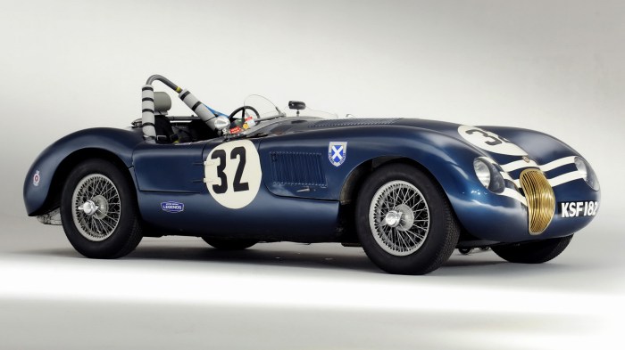 Mans le 1952 jaguar type aero