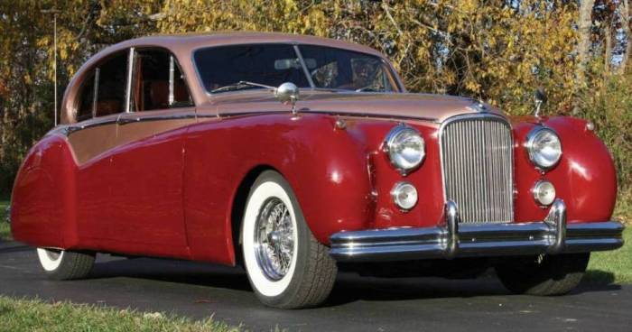 Jaguar mark vii 1951 1952 momentcar