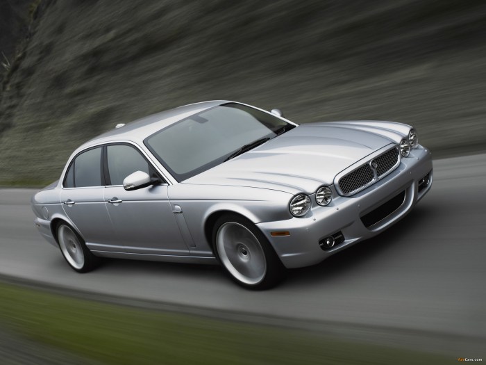 Jaguar xj x358 xjr facelift betont sentinel carz speed