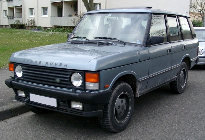 Rover range land 1981 momentcar