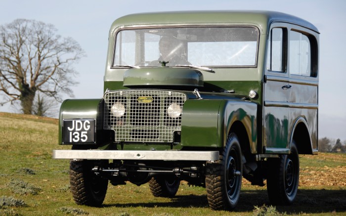 1950 Land Rover Series I: A British Icon Born