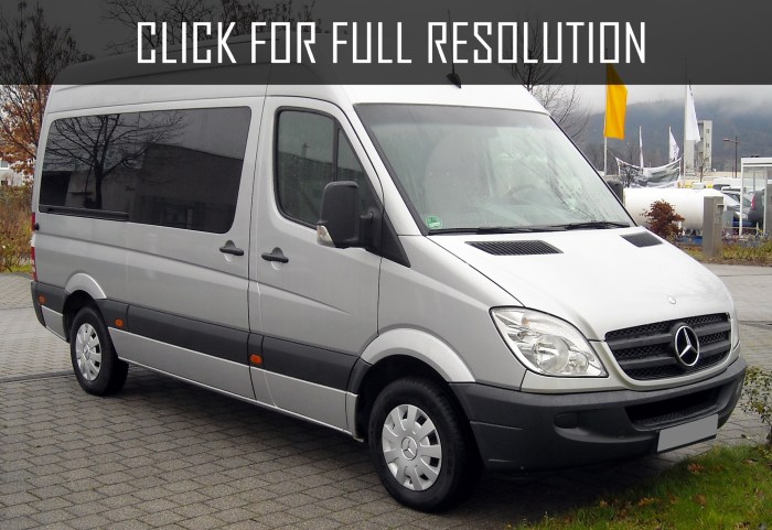 Mercedes passenger sprinter vans 2500