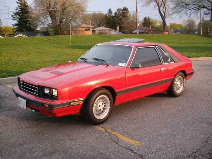 1986 Mercury Capri