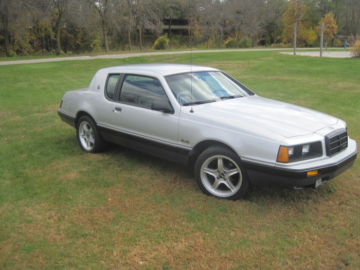 1986 Mercury Cougar: A Classic American Coupe