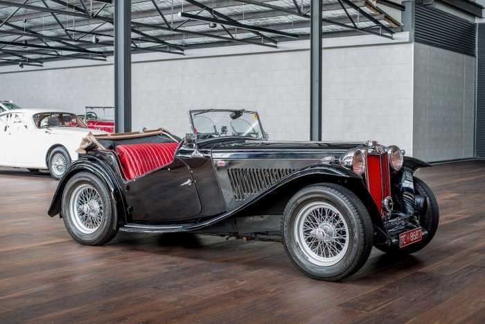 1949 MG TC: A Classic Sports Car Icon