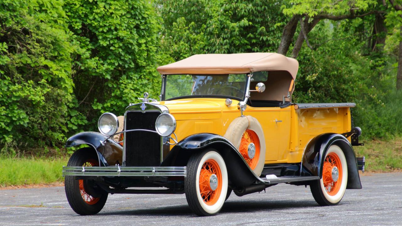 1930 chevrolet pickup delivery roadster momentcar front