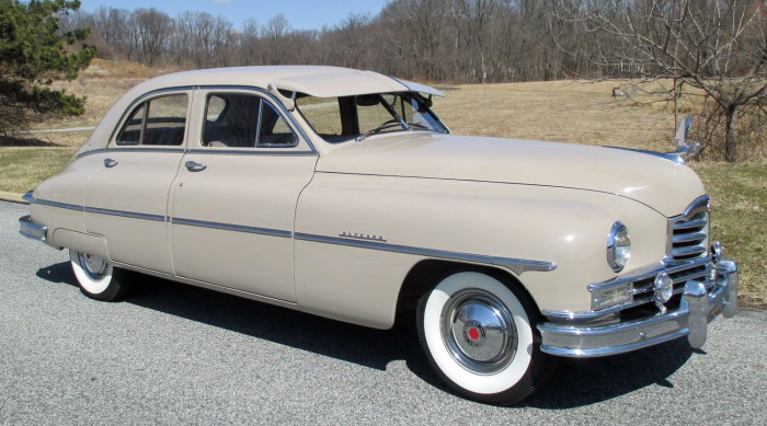 Packard 1950 deluxe sedan touring