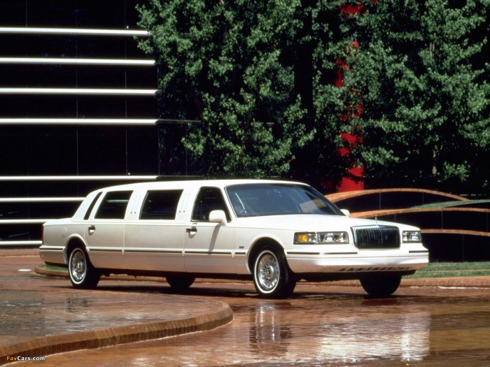 1995 Lincoln Town Car: A Classic American Luxury Sedan