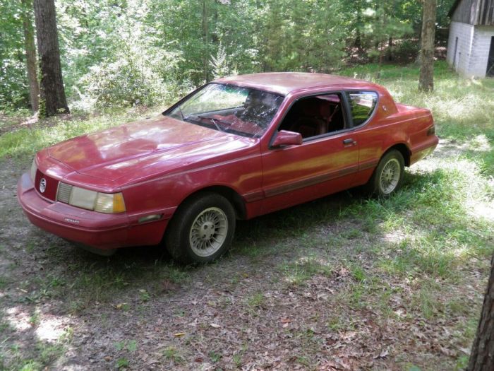 1988 Mercury Cougar: A Look Back at the Classic Coupe