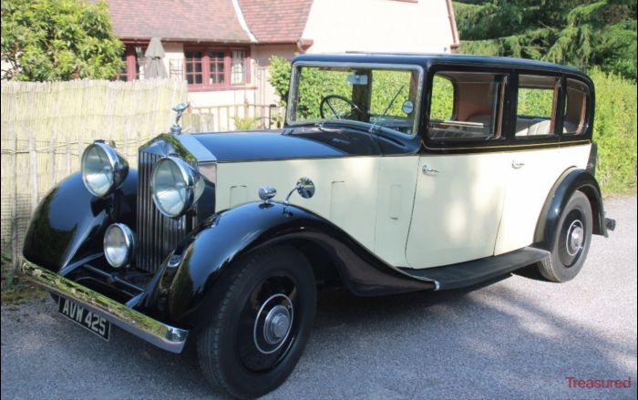 Royce 1934 rippon saloon brothers hp